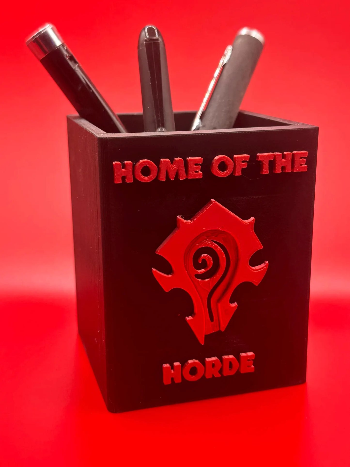 Home of the Horde Desk Caddy | 3D Printed Desk Organizer