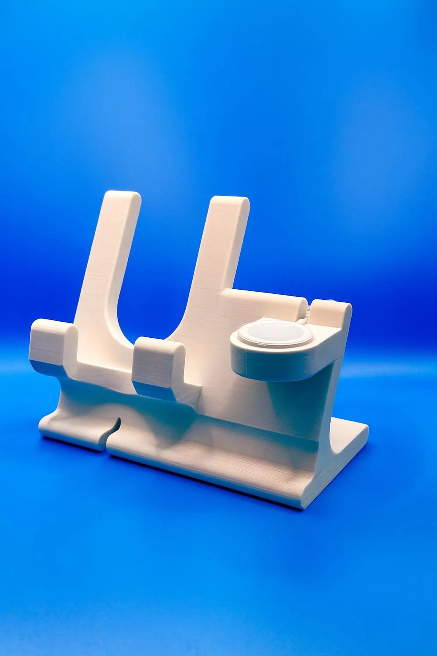 Loop Case Compatible Phone & Apple Watch Stand | 3D Printed Desk Dock