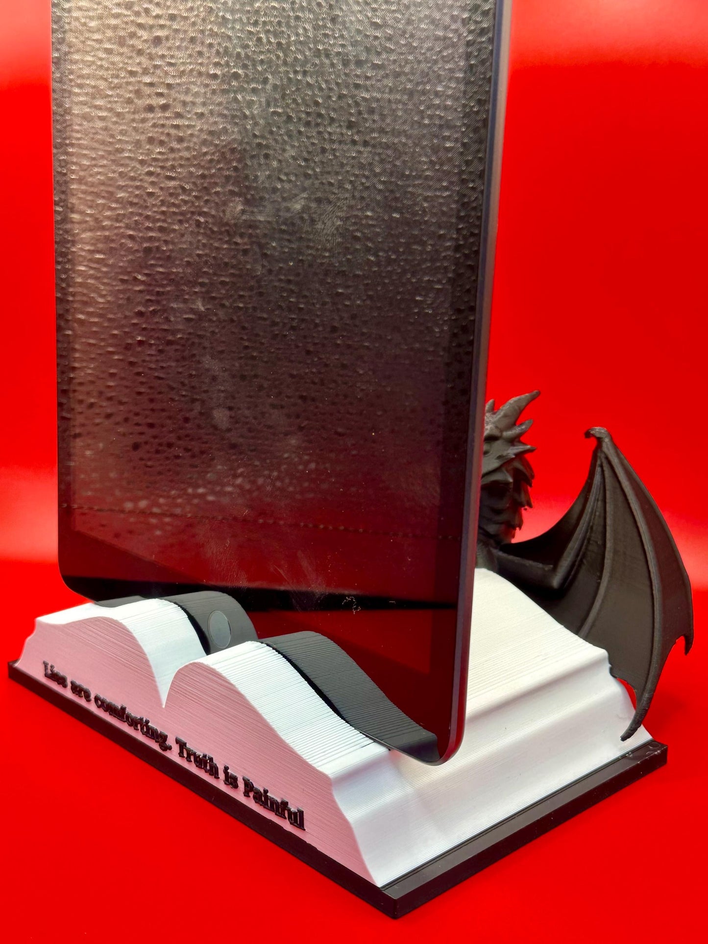 Fourth Wing Inspired Dragon Kindle and IPad Holder | Booktok Reader Gift