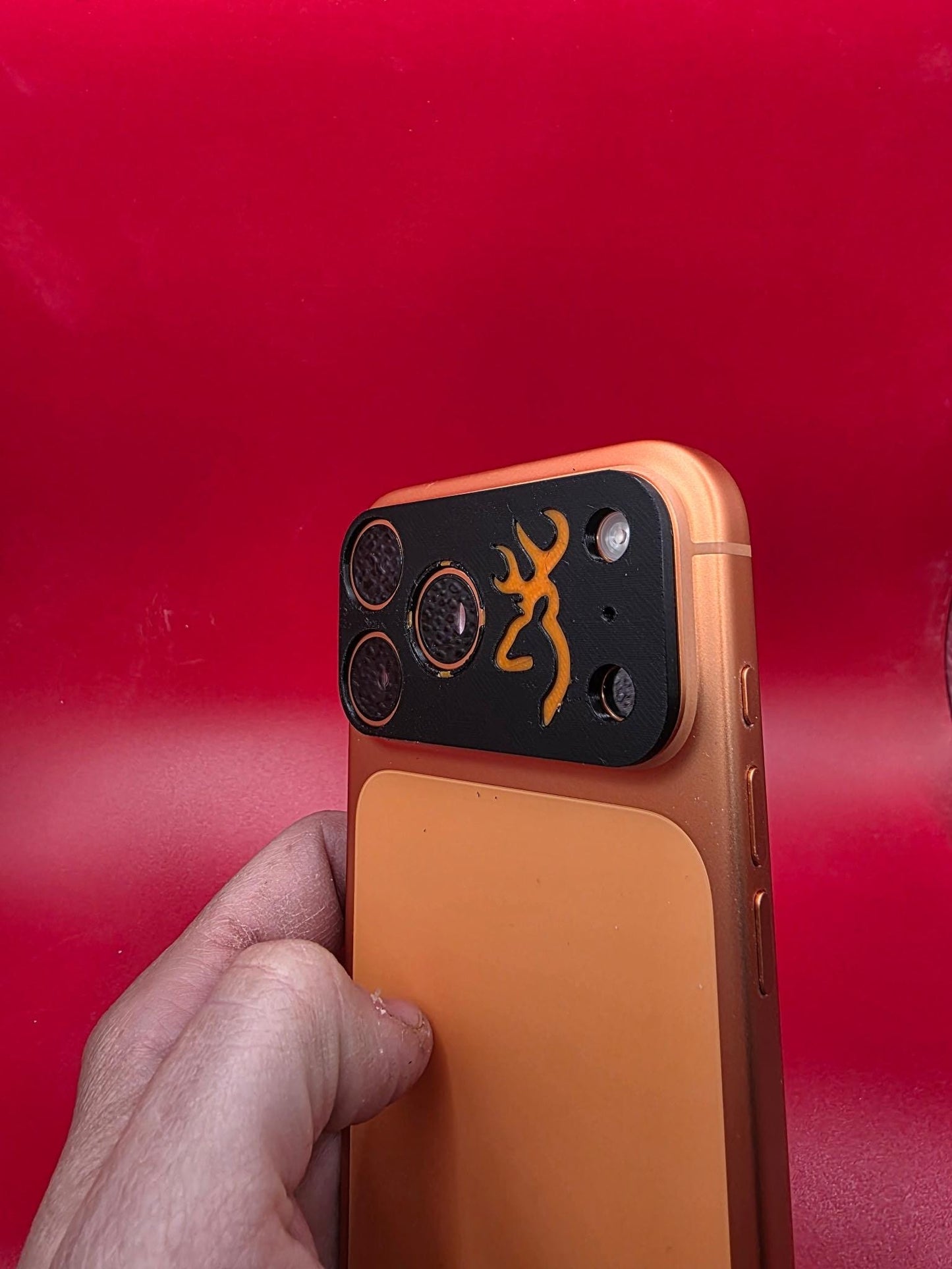 Phone 17 Pro Max Camera Cover | Deer Logo Snap-On Guard