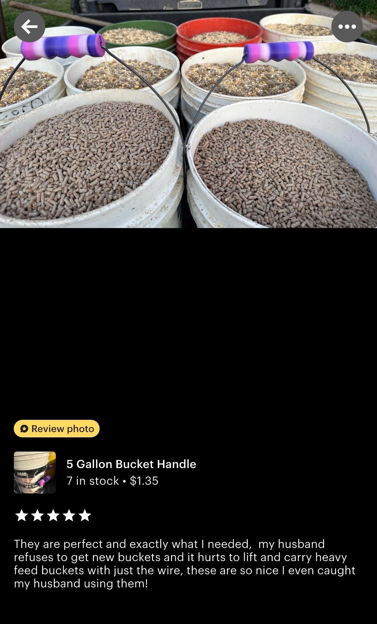 5 Gallon Bucket Handle