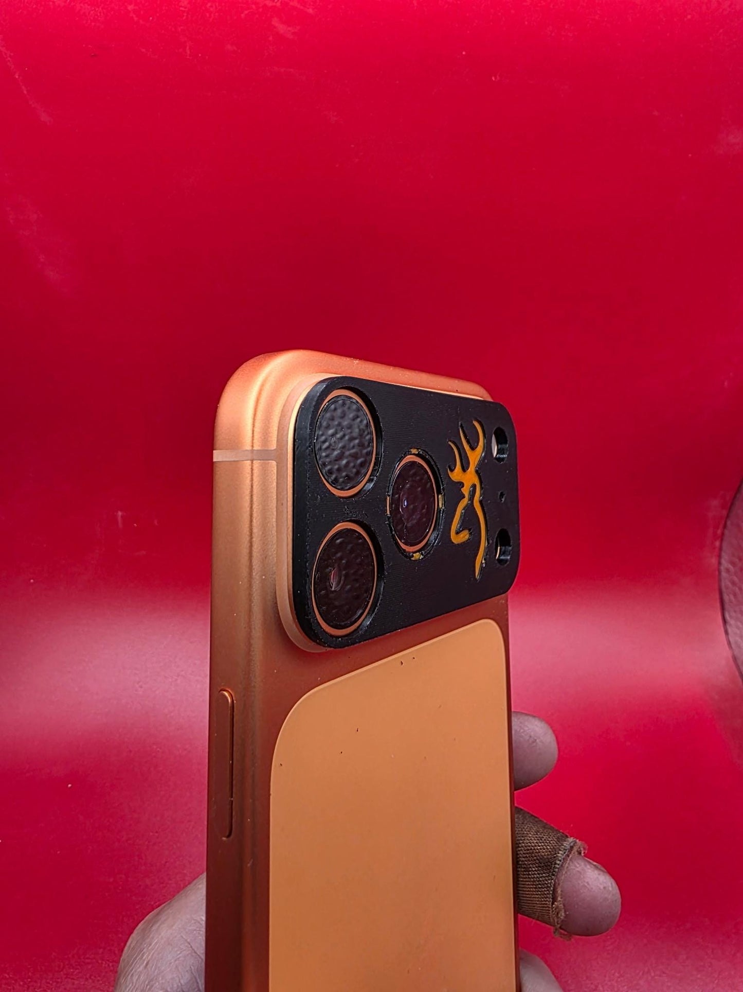 Phone 17 Pro Max Camera Cover | Deer Logo Snap-On Guard