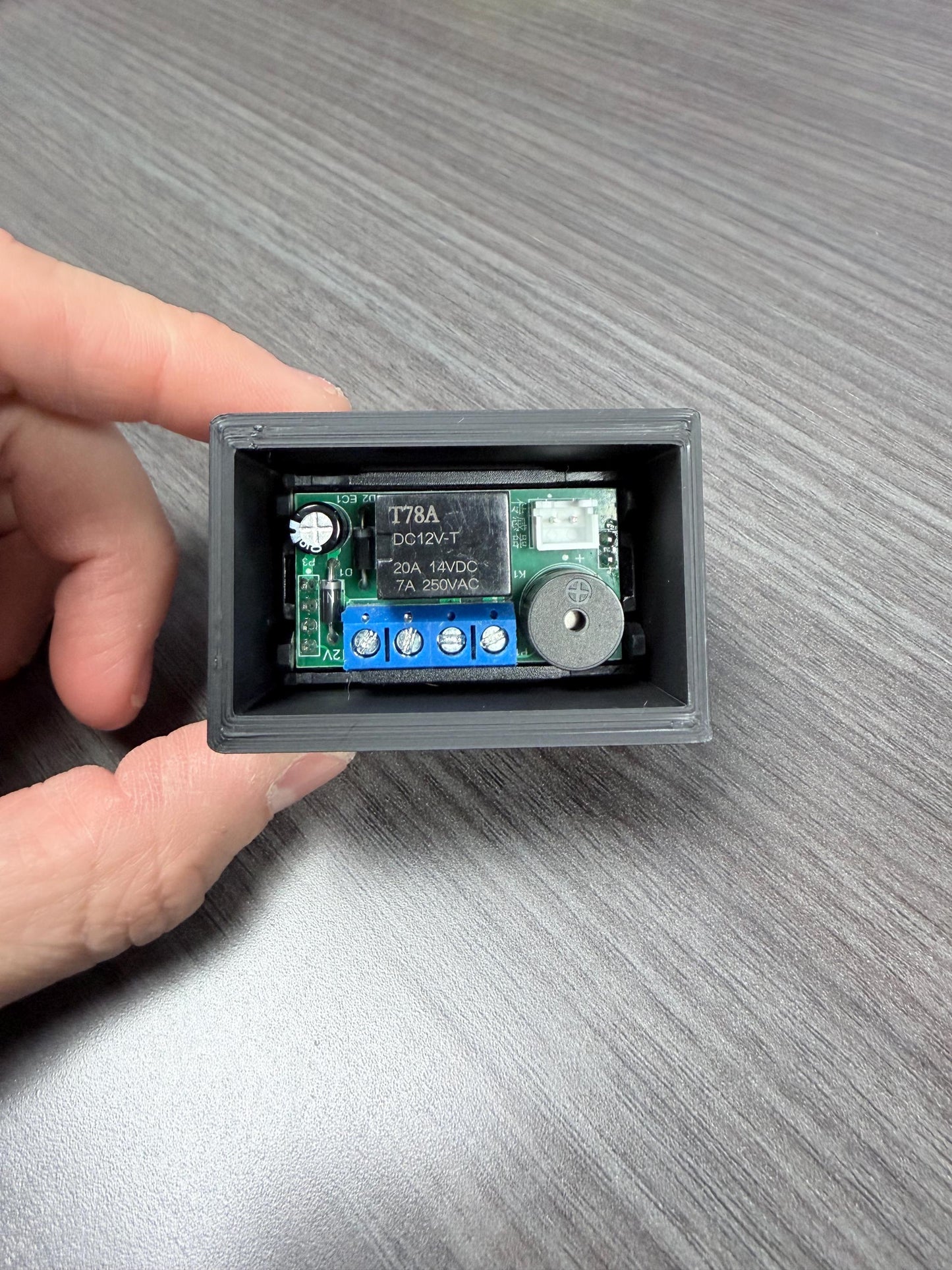 RV Bracket Cover for Fridge Fan Controler