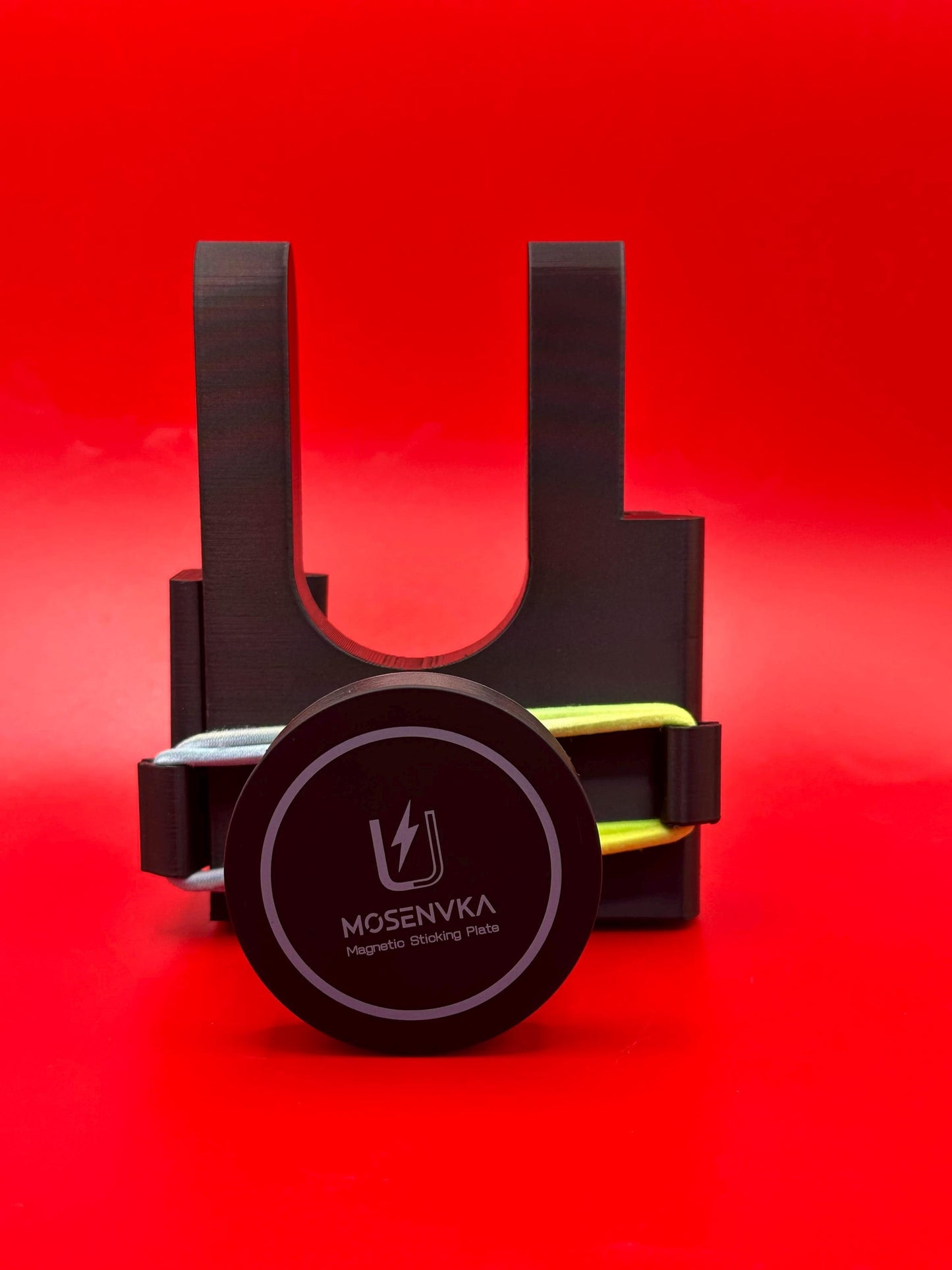 Car Phone Mount for Loop Style Cases Finger Loop Grip Compatible Holder Works with MagSafe Base