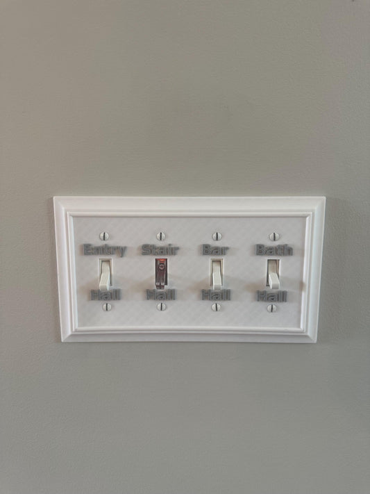 Home Decor Light Switch Cover – Custom 3D Printed Wall Plate