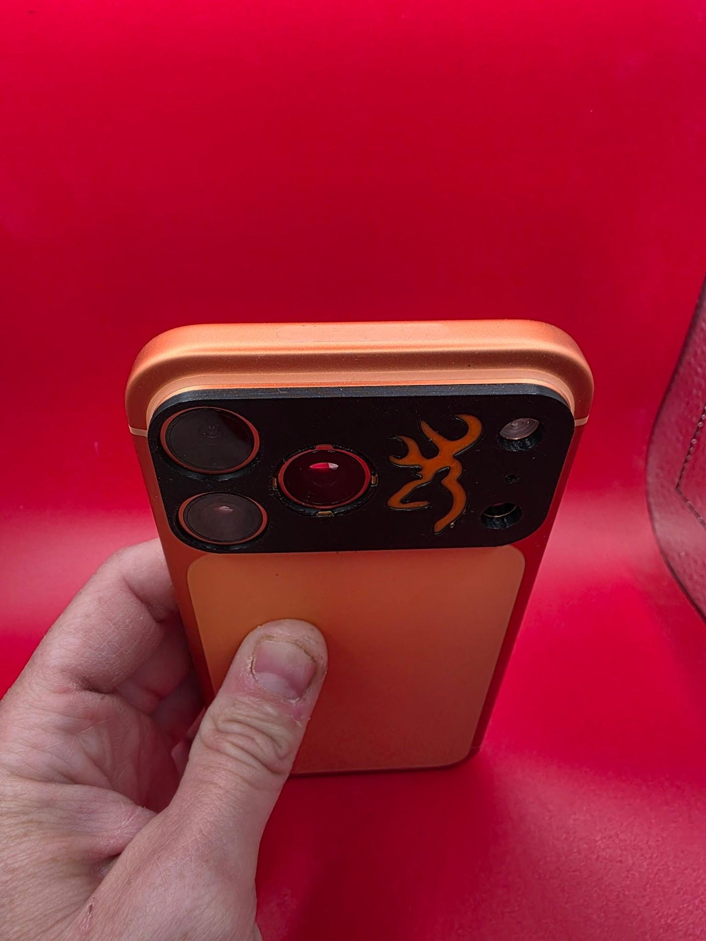 Phone 17 Pro Max Camera Cover | Deer Logo Snap-On Guard