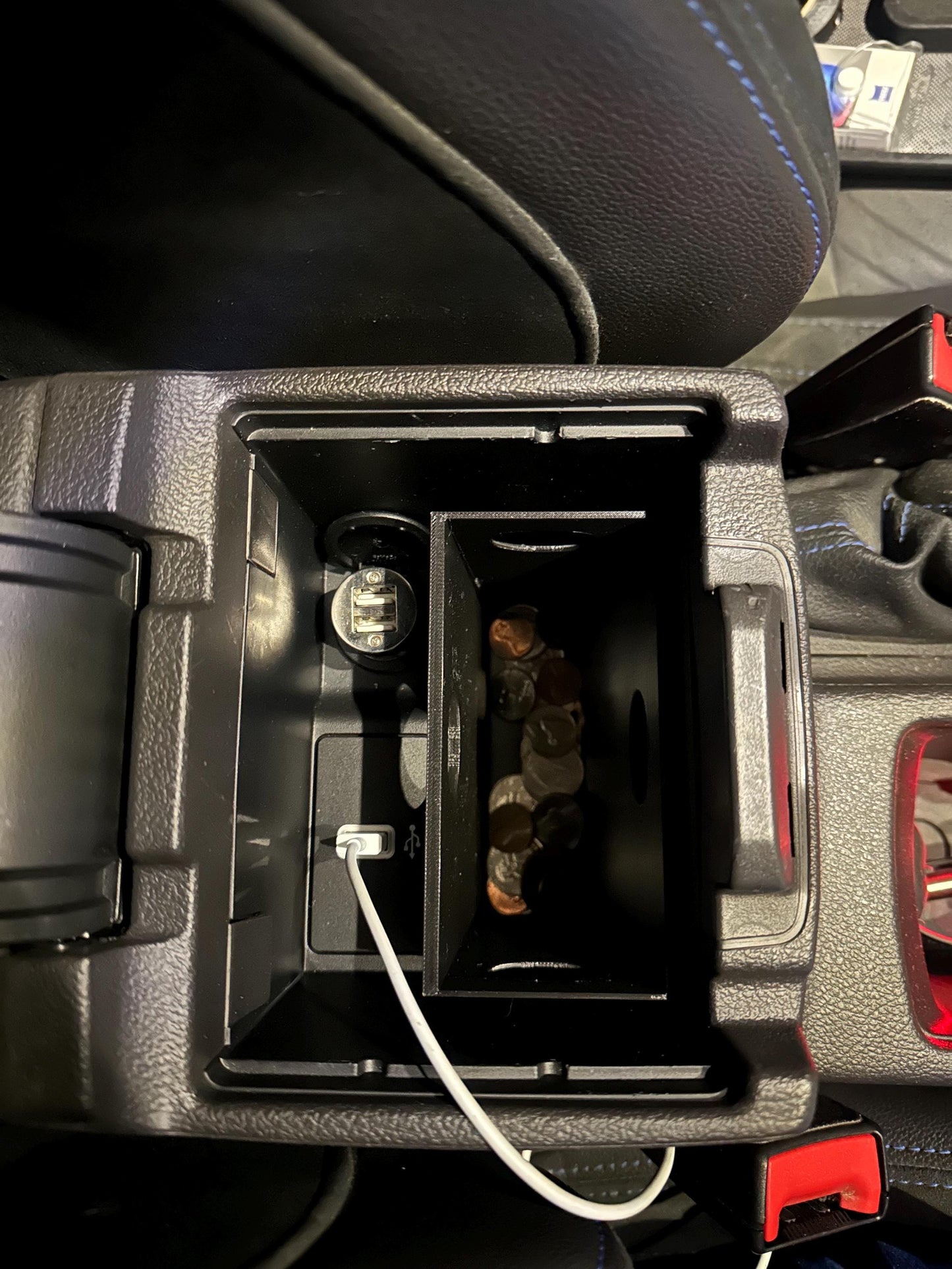 Ford Focus RS Coin Cubby
