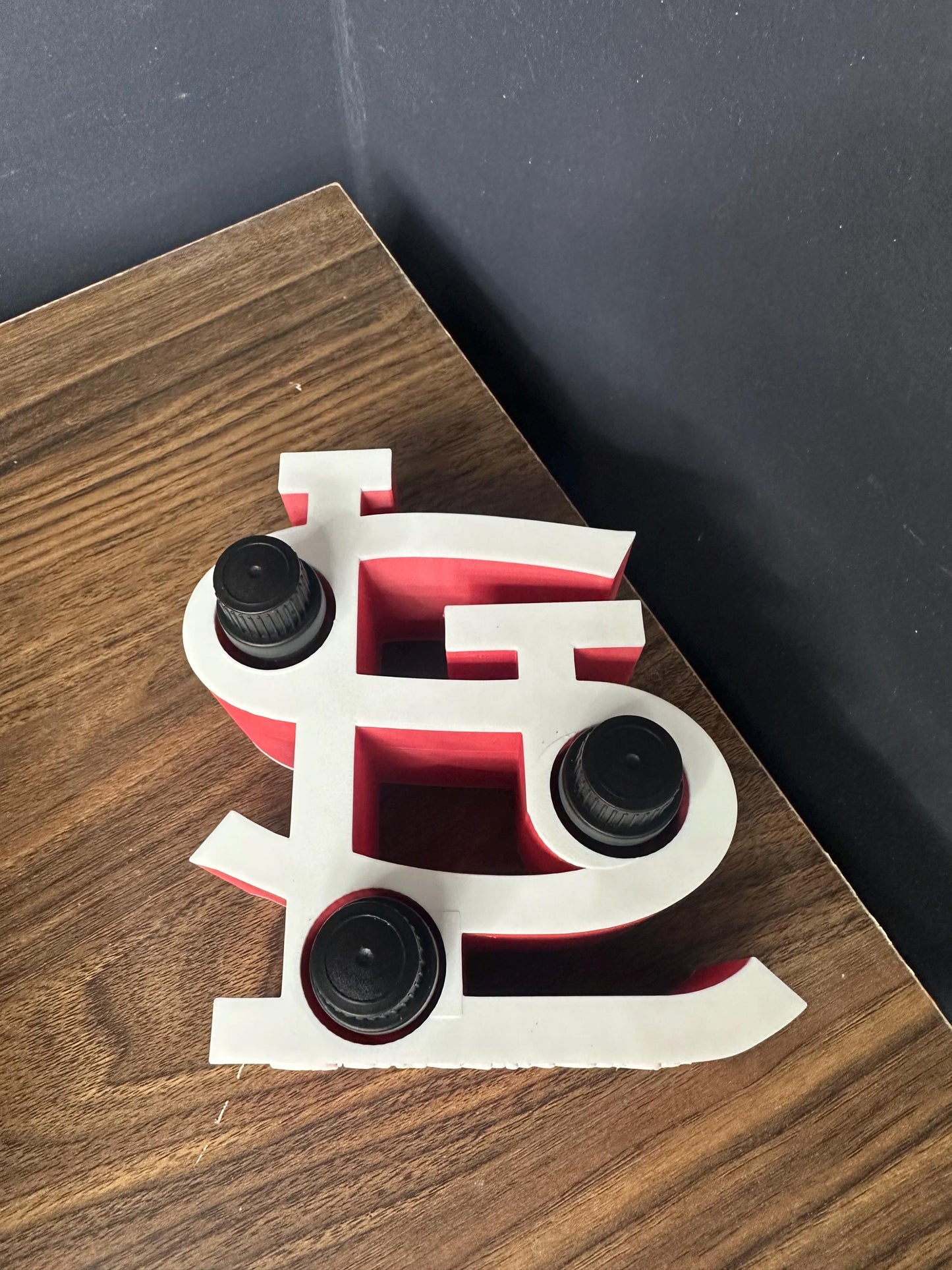 Essential Oil Holder – Cardinals Decor, 3D Printed Roller Organizer