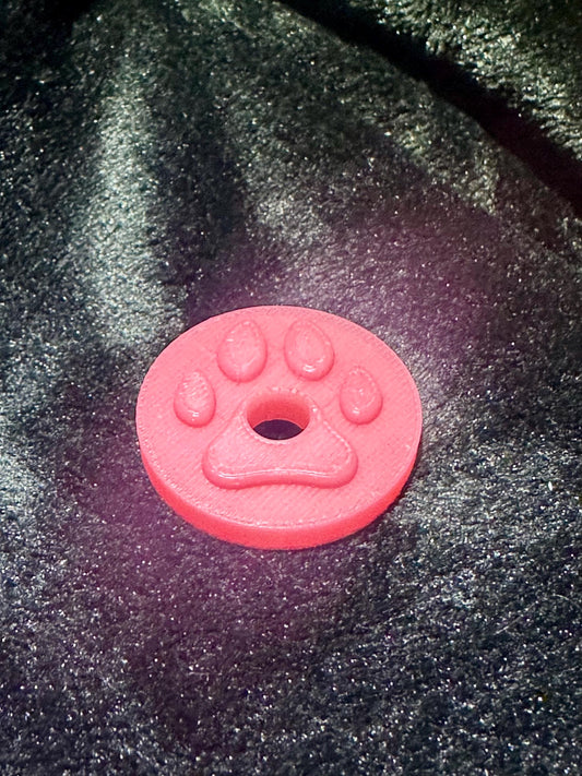 Paw Print Straw Saver