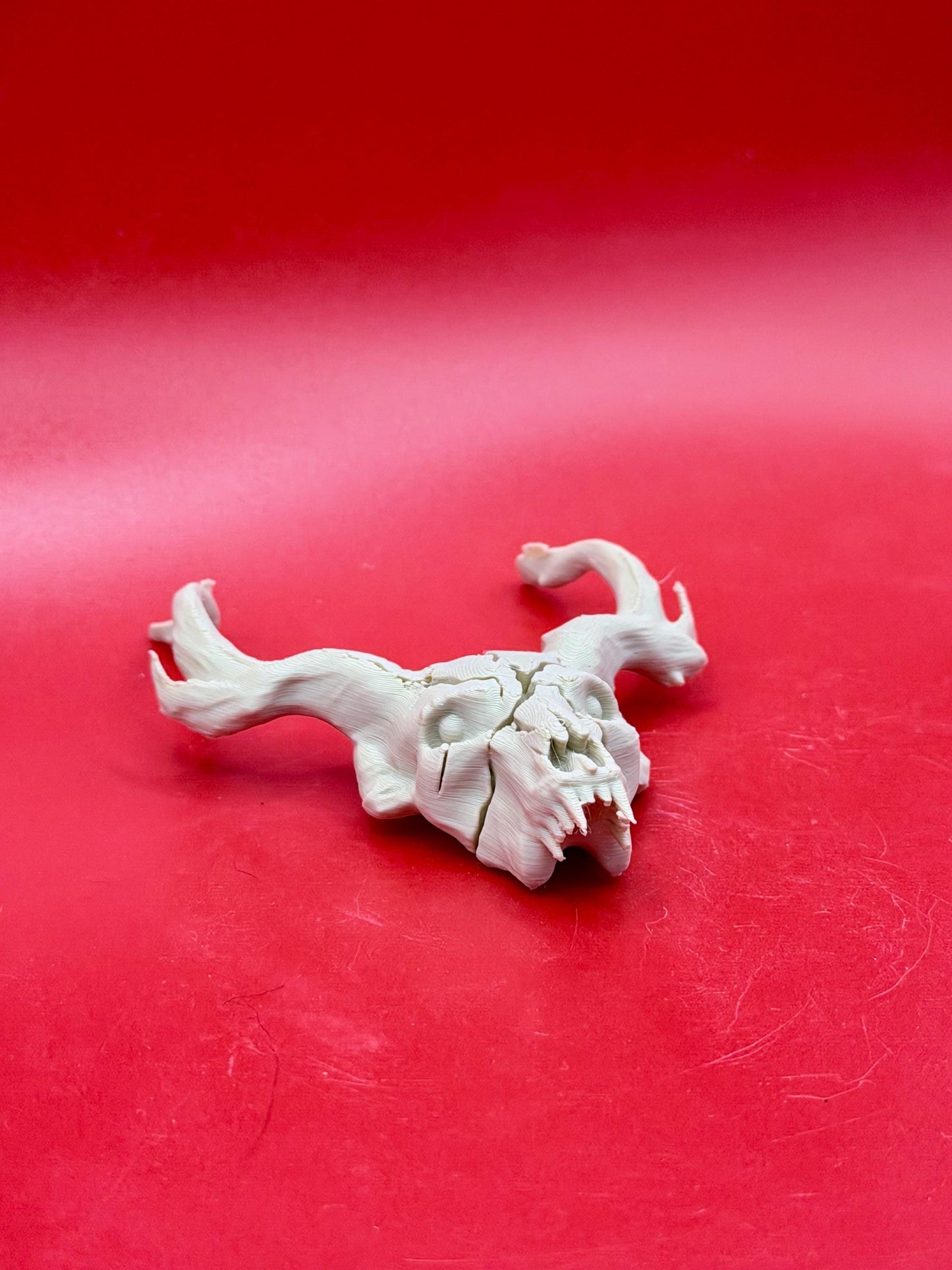 Demonic Shaman Skull Accent – Cigar Box Topper