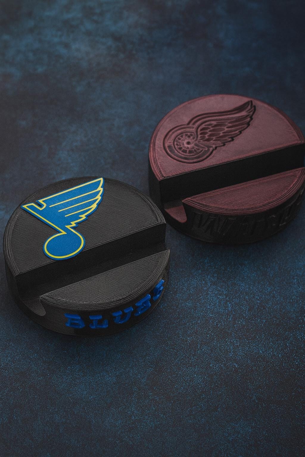 Hockey Phone Holder – Sports Fan Gift, 3D Printed Desk Accessory