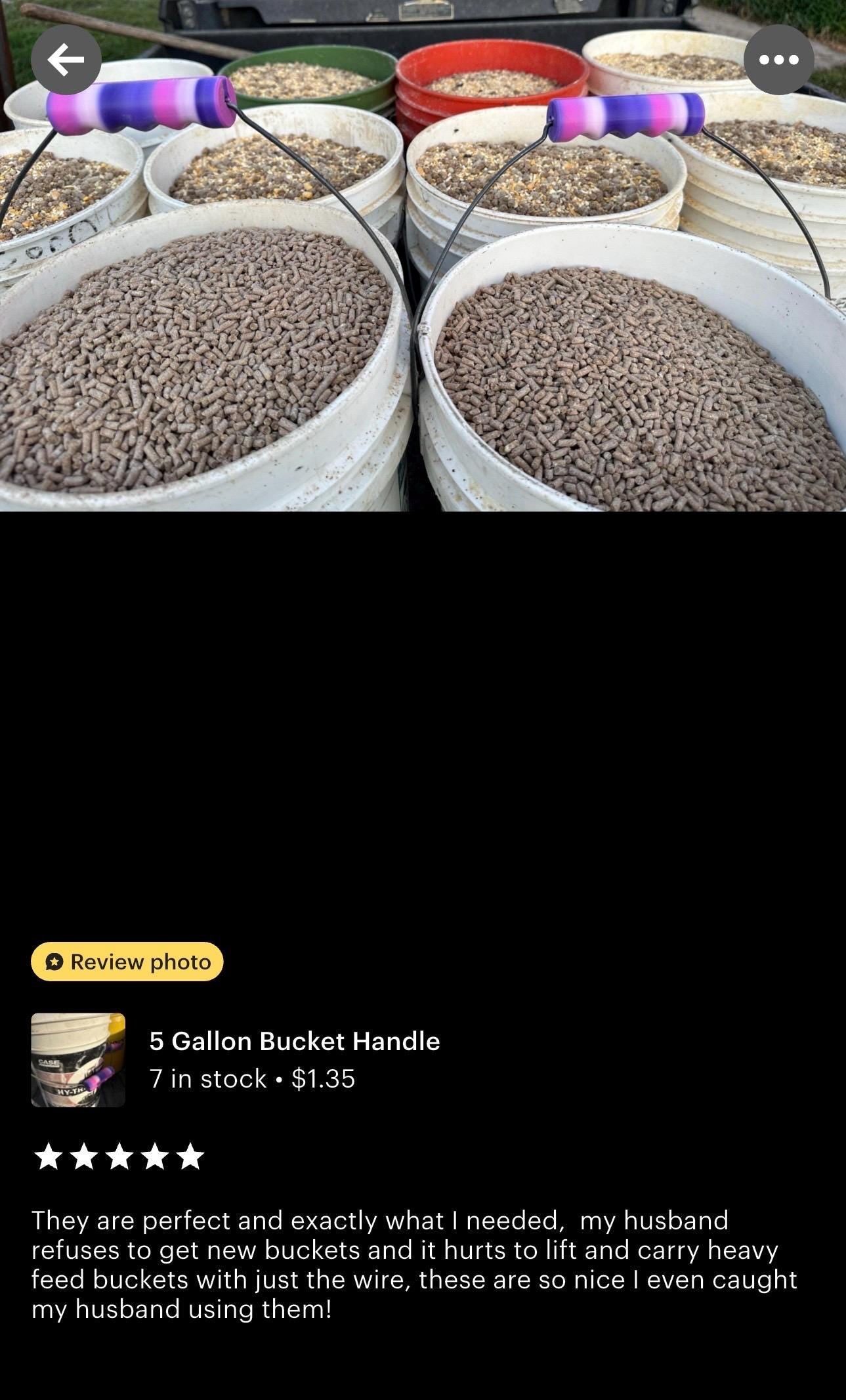 5 Gallon Bucket Handle