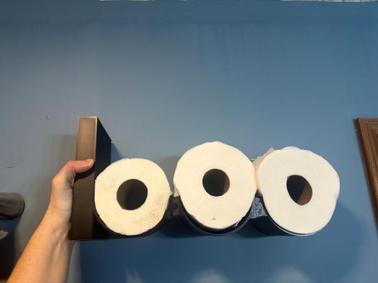 Halloween Toilet Paper Holder – 3D Printed Spooky Bathroom Decor, Fun Holiday Accessory