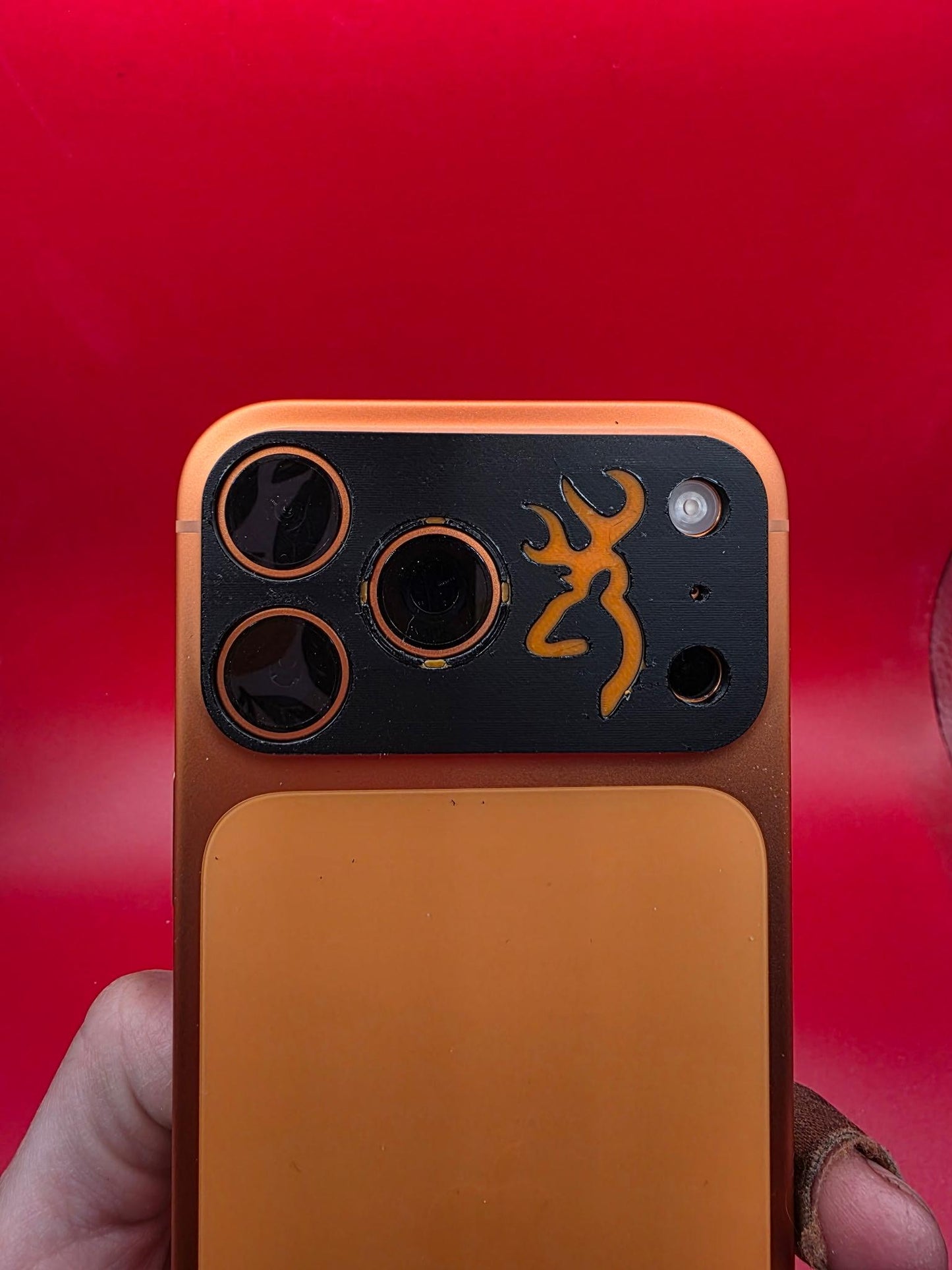 Phone 17 Pro Max Camera Cover | Deer Logo Snap-On Guard