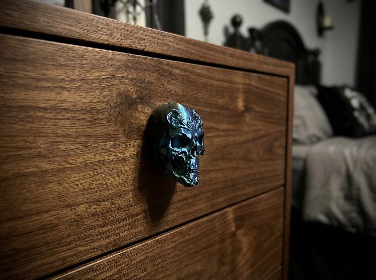 Wraith Skull Knob
