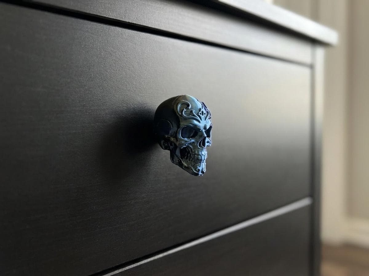 Wraith Skull Knob