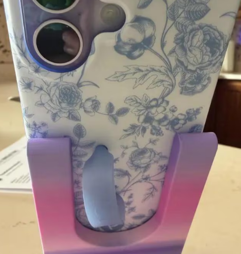 PopSocket & Loop Case Phone Stand | Wobble‑Free Grip Holder | 3D Printed Desk Stand